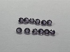 Ametista Facetada Redonda 3mm
