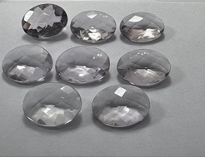 Ametista Facetada Rosé de France Oval 13x18mm