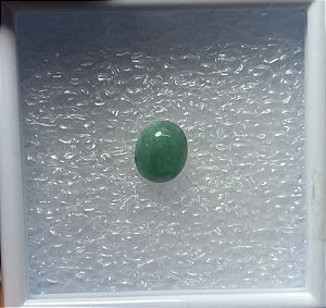 Esmeralda Cabochão Oval 10 x 11,5 mm