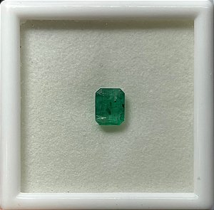 Esmeralda Retangular Facetada 5,4 x 6,9 mm