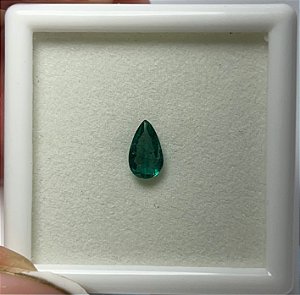 Esmeralda Gota Facetada 4,7 x 8 mm
