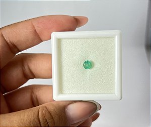 Esmeralda Redonda Facetada 5 mm