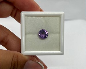 Ametista Facetada Fantasia Redondo 10x5,6mm
