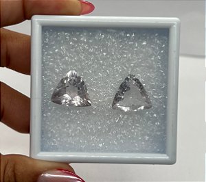 Ametista Facetada Rosé de France Par Trillion 16mm