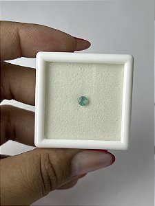 Esmeralda Facetada Redonda 4 mm