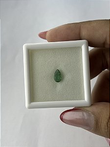 Esmeralda Facetada Gota 4,7x7,8mm