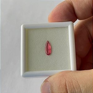 Rodonita Facetada Gota 4 x 11 mm