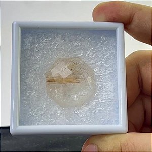 Rutilo Facetado Octógono 26,3mm