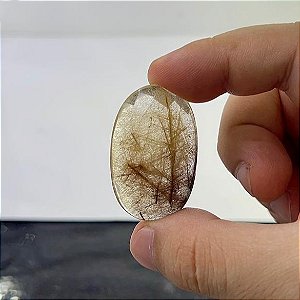 Rutilo Facetado Oval 25,5 x 40,1 mm