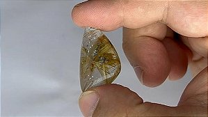 Rutilo Cabochão Forma Livre 18,9 X 32,6 mm