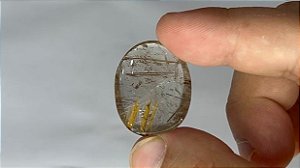 Rutilo Facetado Oval 23,1 x 30,3  mm