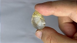 Rutilo Facetado Gota 17,9 x 30 mm