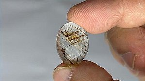 Rutilo Facetado Oval 14,9 x 19,8 mm