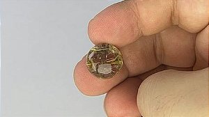 Rutilo Facetado Redondo 15,4 mm