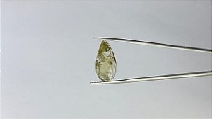 Rutilo Verde Cabochão Gota 12,1 X 24 mm