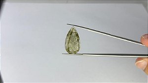 Rutilo Verde Cabochão Gota 15,3 X 28,1 mm