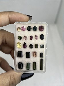 Caixinha De Pedras Lapidadas Diversas FCX41