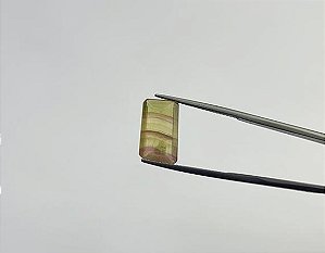 Fluorita Facetada Retangular 9,1x15,3mm