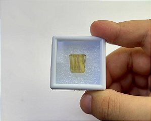 Fluorita Facetada Trapezio 12,6x14,2mm