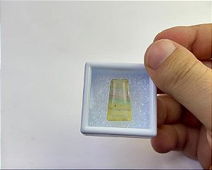 Fluorita Facetada Trapezio 13,5x23,6mm