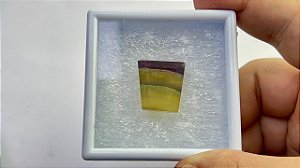 DUPLICADO - Fluorita Facetada Retangular 15,8x19,4mm