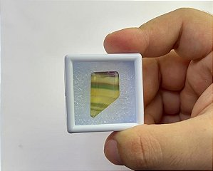 Fluorita Facetada Forma Livre 15,1x23,6mm