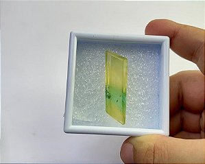 Fluorita Facetada Forma Livre 13,4x42,9mm