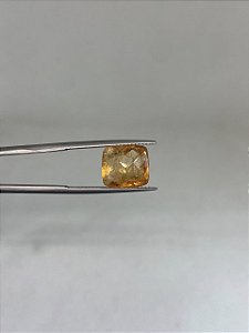 Topázio Imperial Facetado Retangular 10x11mm