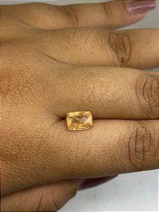 Topázio Imperial Facetado Retangular 6x8,5mm