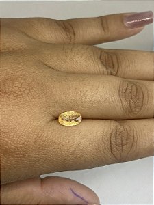 Topázio Imperial Facetado Oval 5,5x9mm