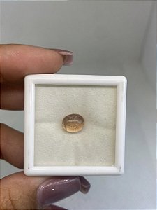 Topázio Imperial Cabochão Oval 7x9mm