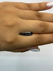 Turmalina Bicolor Facetada Gota Alongada 5,3x19mm