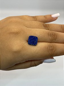 Lápis-Lazúli Cabochão Quadrado 11,5mm