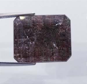 Quartzo Lodolita ou Cristal com Lodo Retangular 16X19,5 mm