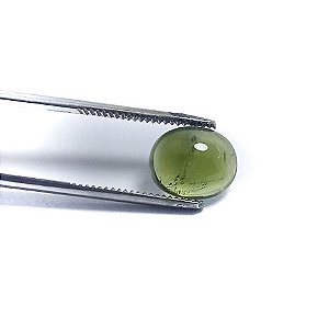 Turmalina Verde Lisa Oval 10x12 mm
