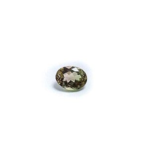 Turmalina Bicolor Facetada Oval 6x8 mm
