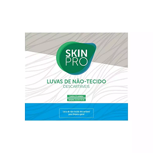 Luva de Banho Skin Pro c/ 25 unid. Descartável