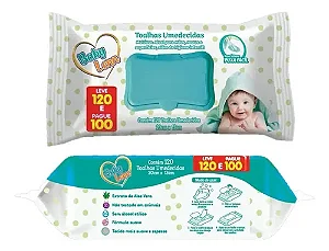 Toalha Umedecida baby lenn 120 unidade