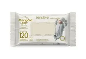Toalha Umedecida Marigold Baby Sensitive Recém-nascido 120 unid