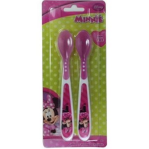 Conjunto de Colher Bebê Com Ponta de Silicone Fly 2 Unidades