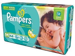 Fralda Pampers Confort Sec - Tamanho M - 44 unidades