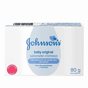 Sabonete Baby Original em barra JOHNSON’S