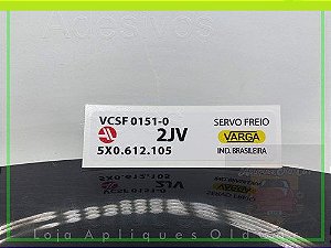 Adesivo Varga Autolatina - Hidrovacuo / Servo Freio - (linha Volks G1)