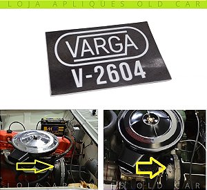ADESIVO SELO DO SERVO-FREIO MODELO VARGA V-2604 / OPALA, CARAVAN, C10