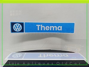 Adesivo Decorativo - Concessionária Volkswagen Thema - Padrão de Época