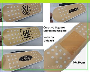 Adesivo Curativo Band-aid Gigante / Volks, Gm, Fiat, Ford, Original / Decorativo Lataria Ratlook