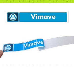 ADESIVO CONCESSIONÁRIA VIMAVE  / DECORATIVO DE ÉPOCA