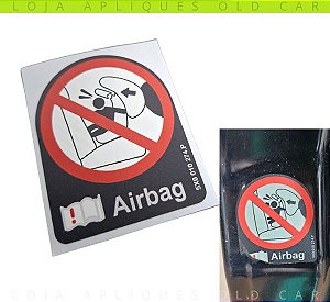 ADESIVO AIRBAG GOL G3 / ADESIVO VÃO DE PORTA LINHA GOL, PARATI, SAVEIRO G3 EQUIPADOS COM AIRBAG