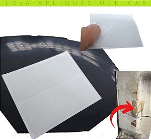 PAR ADESIVOS SILICONE PARA PROTEÇÃO LATARIA TAMPA DA CAÇAMBA SAVEIRO G5, G6, G7, G8
