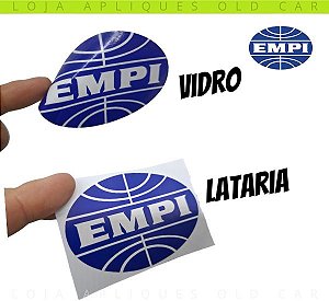 ADESIVO EMPI / DECORATIVO DE ÉPOCA / COLAGEM VIDRO OU LATARIA / 9X6CM